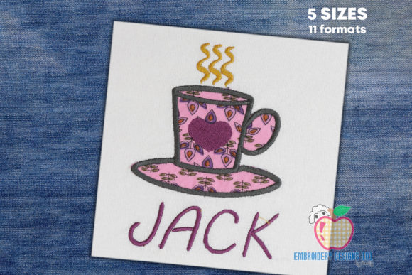 Coffee Mug with Love Applique: A Designer’s Review