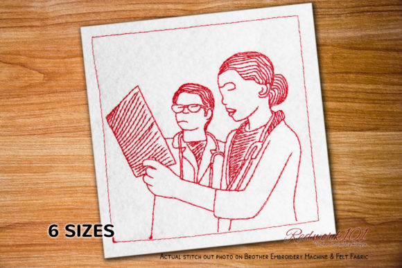 Doctor Checking XRay Redwork: A Practical Review
