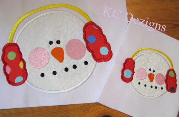 Snowman Face with Red Ear Muffs: A Winter Review